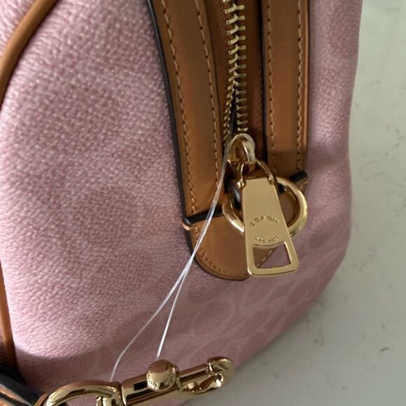 Coach LG RWN W Pink Signature Women's Bag - Picture 6 of 11